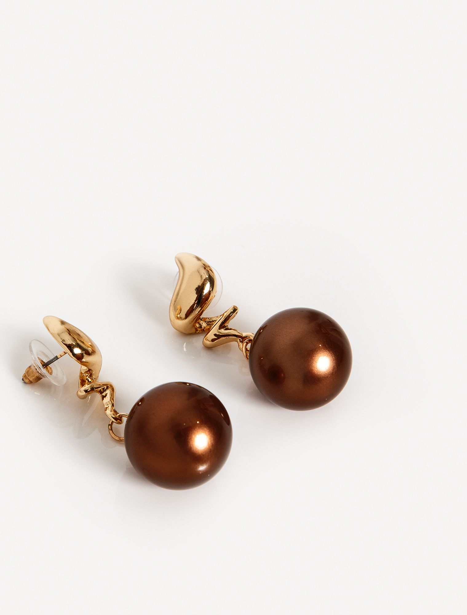 Μακριά σκουλαρίκια σφαίρες