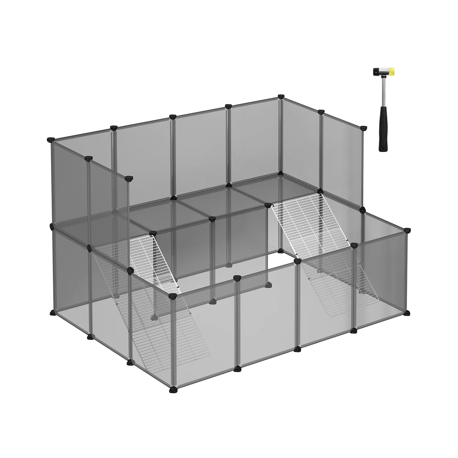 Enclos modulable 143 x 108 x 92 cm (L x l x H)