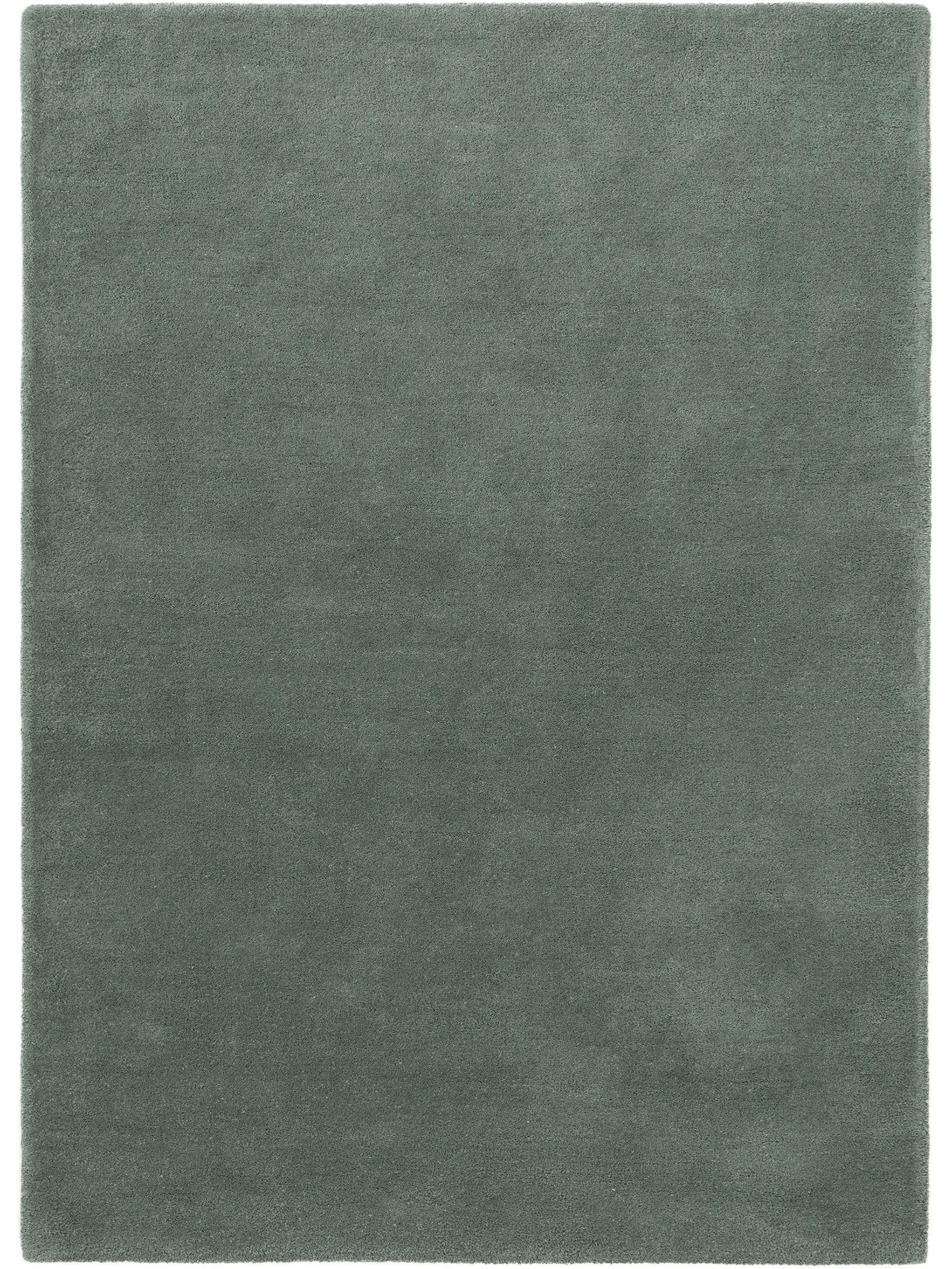 BENT - Tapis de laine vert 160x230