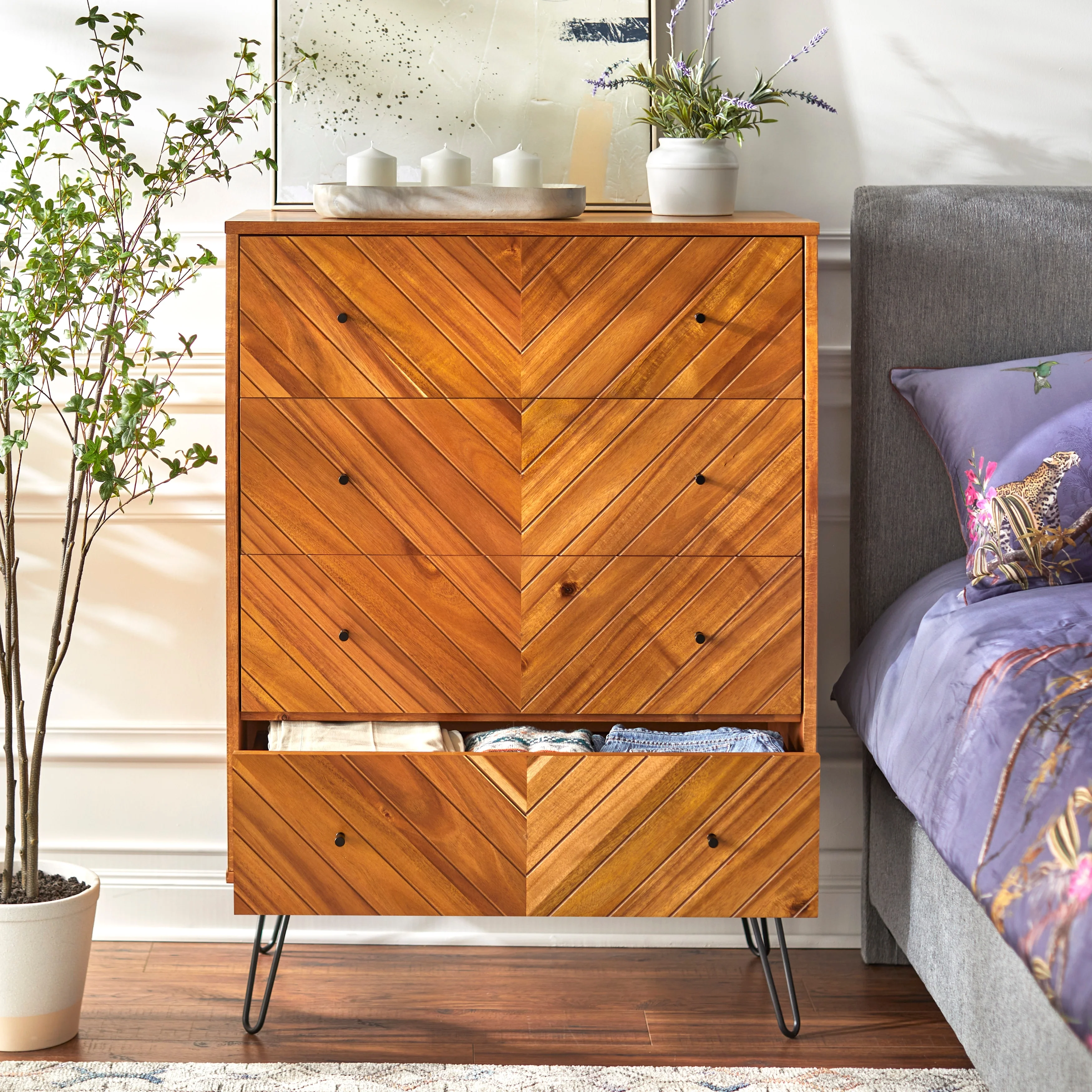 Lifestorey Alexandria 4-Drawer Chest