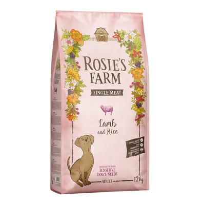 Rosie's Farm Single Meat Adult Lamb with Rice