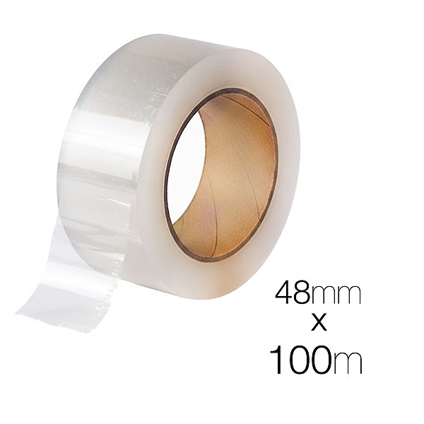 Lot de 24 rouleaux adhesif bande emballage transparente pour emballer des colis boîtes et cartons d'expédition adhesion forte