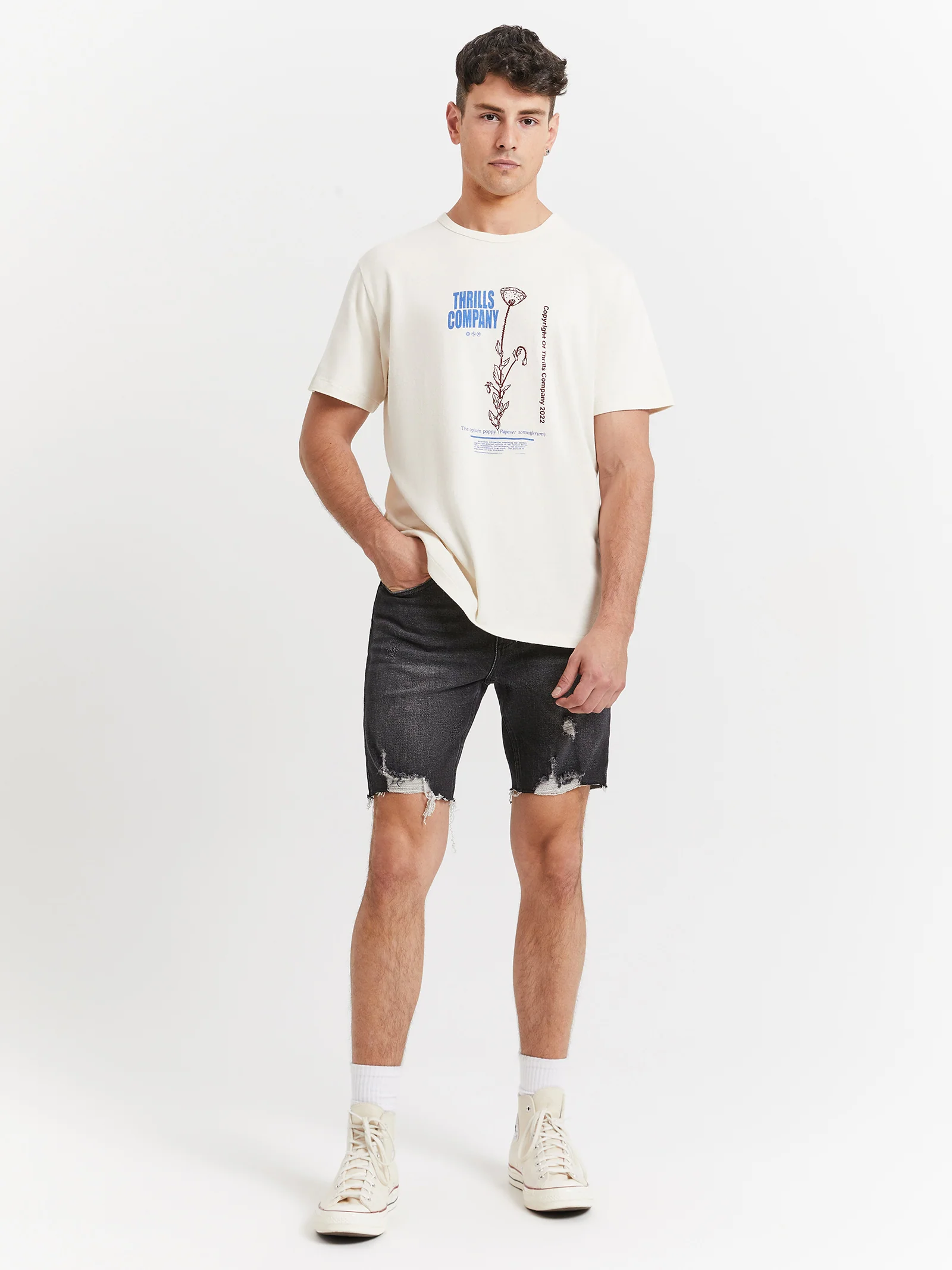 Hemp Natural Effects Merch Fit T-Shirt