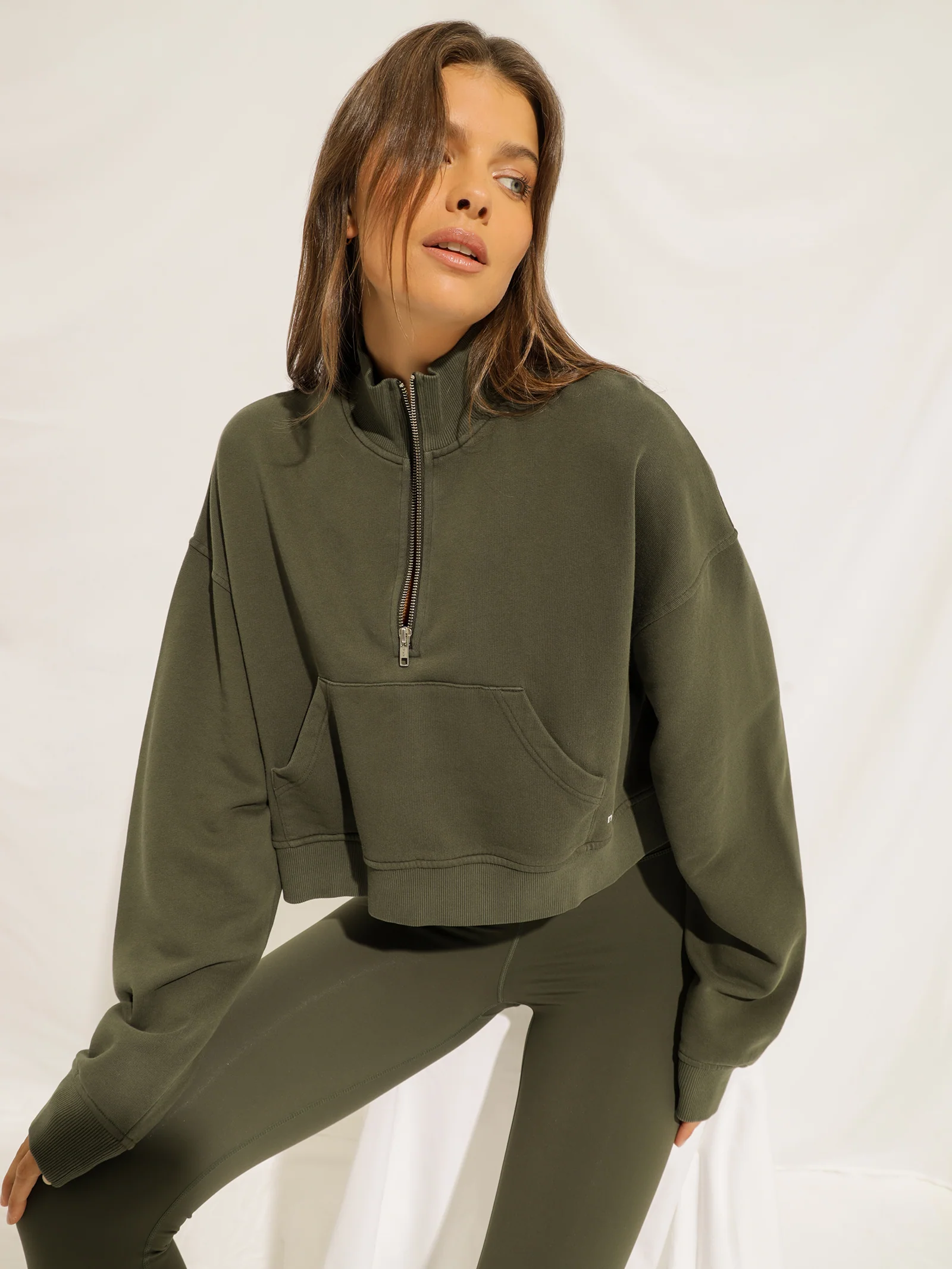 Nude Active Half Zip Sweater