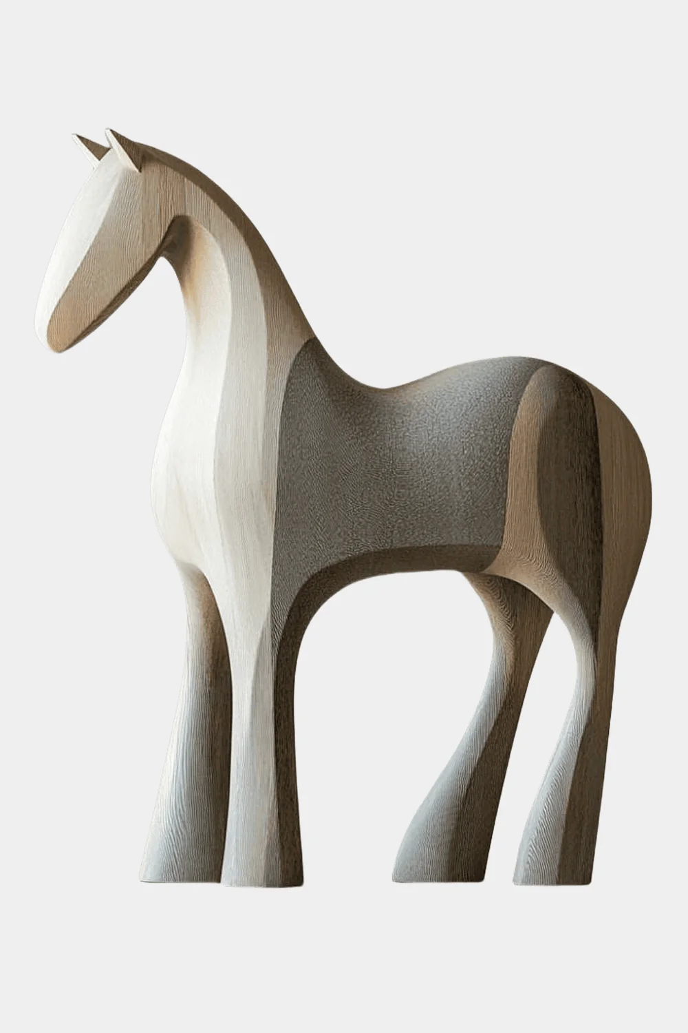 Horse Wood Sculpture #WA055