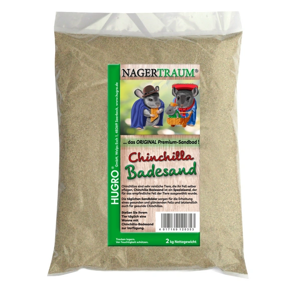 Chinchilla-Sand »Badesand Premium«, 2kg, für Nager