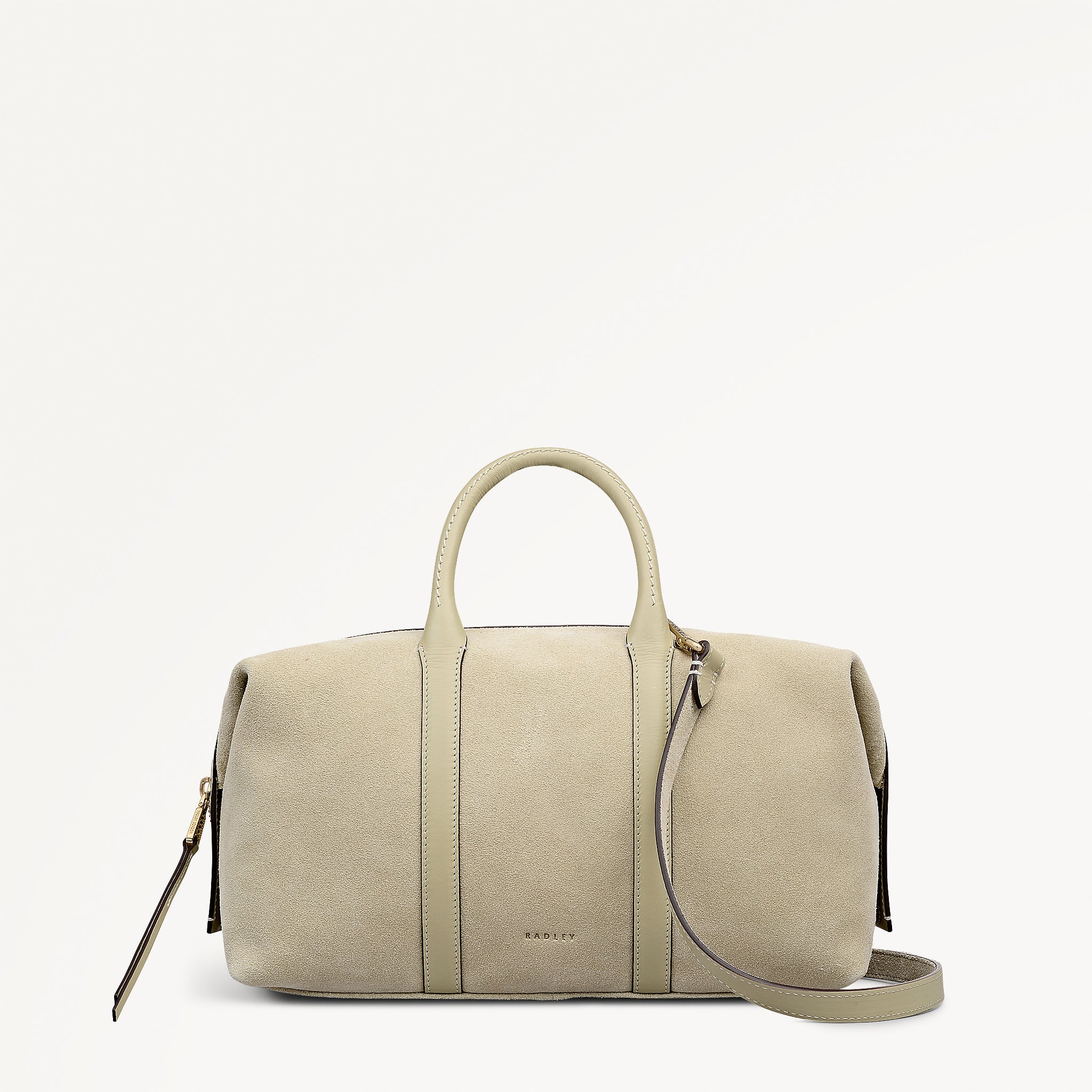 Bramwell Lane - Suede - Medium Ziptop Grab