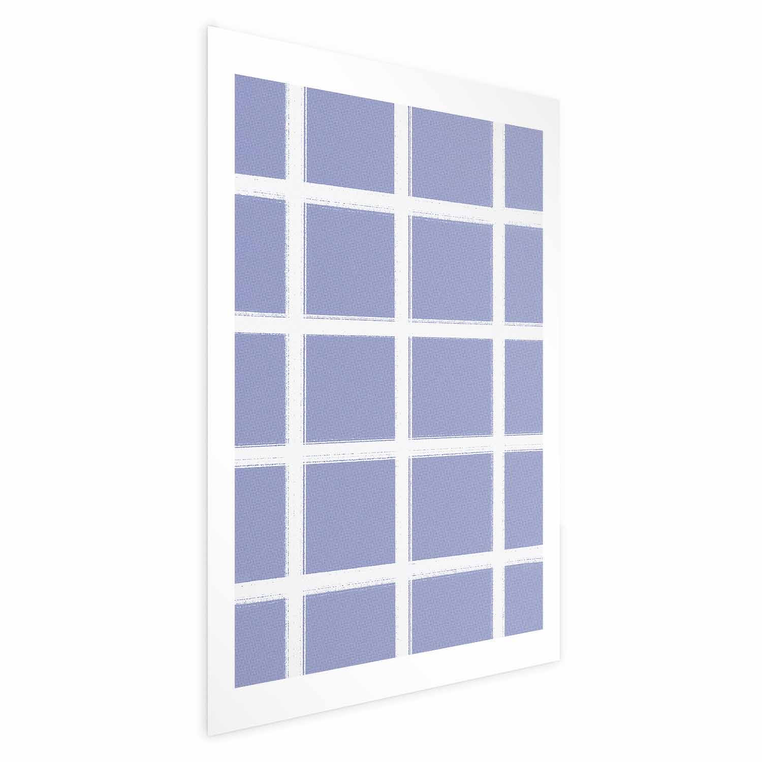 Plakat Białe linie 21x30 cm