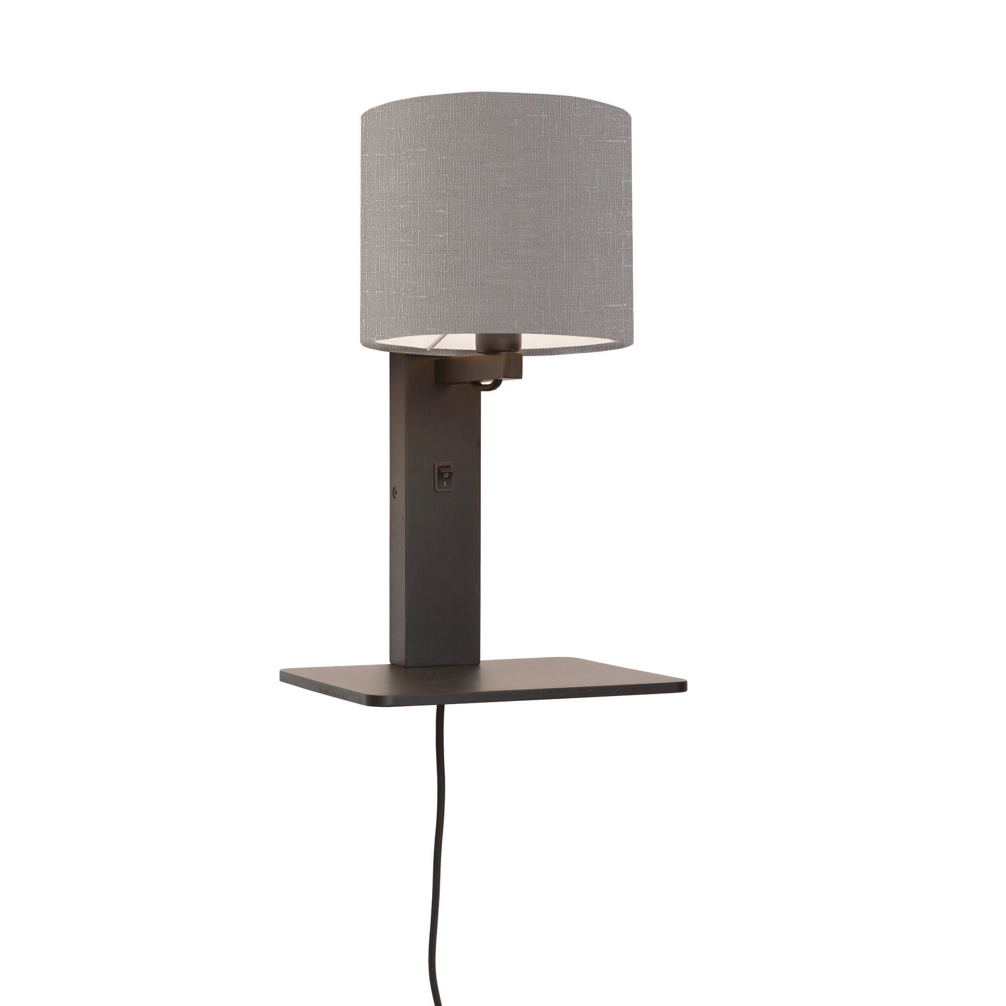 GOOD&MOJO wandlamp Andes - zwart - 19x24x36cm