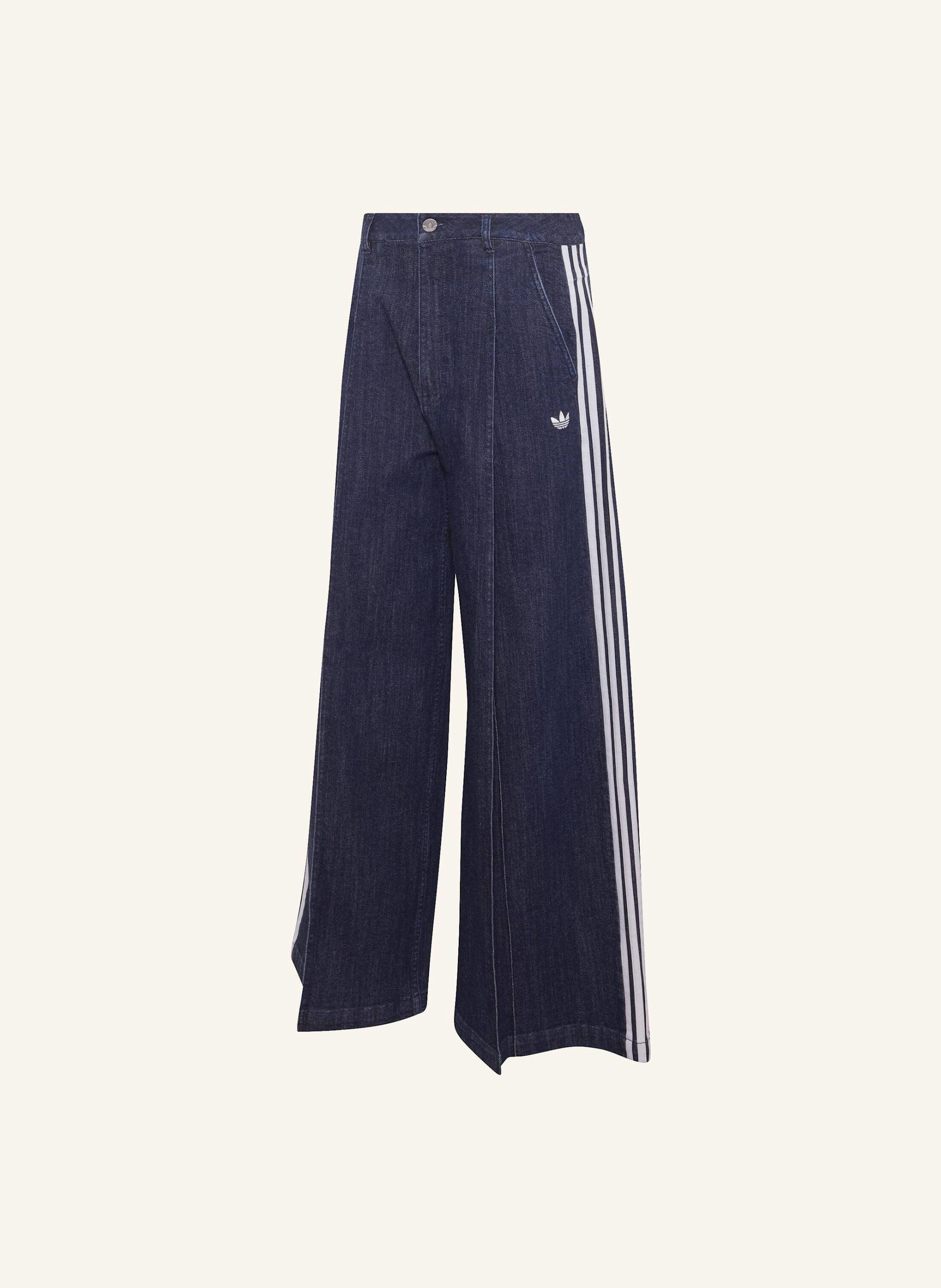 adidas Originals DENIM PLEATS HOSE, WEITES BEIN