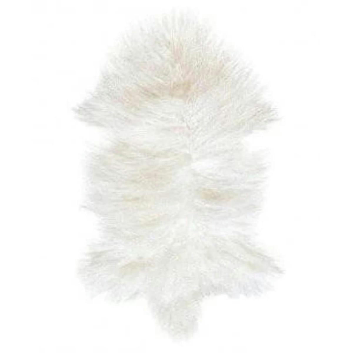 - Peau agneau du tibet blanc