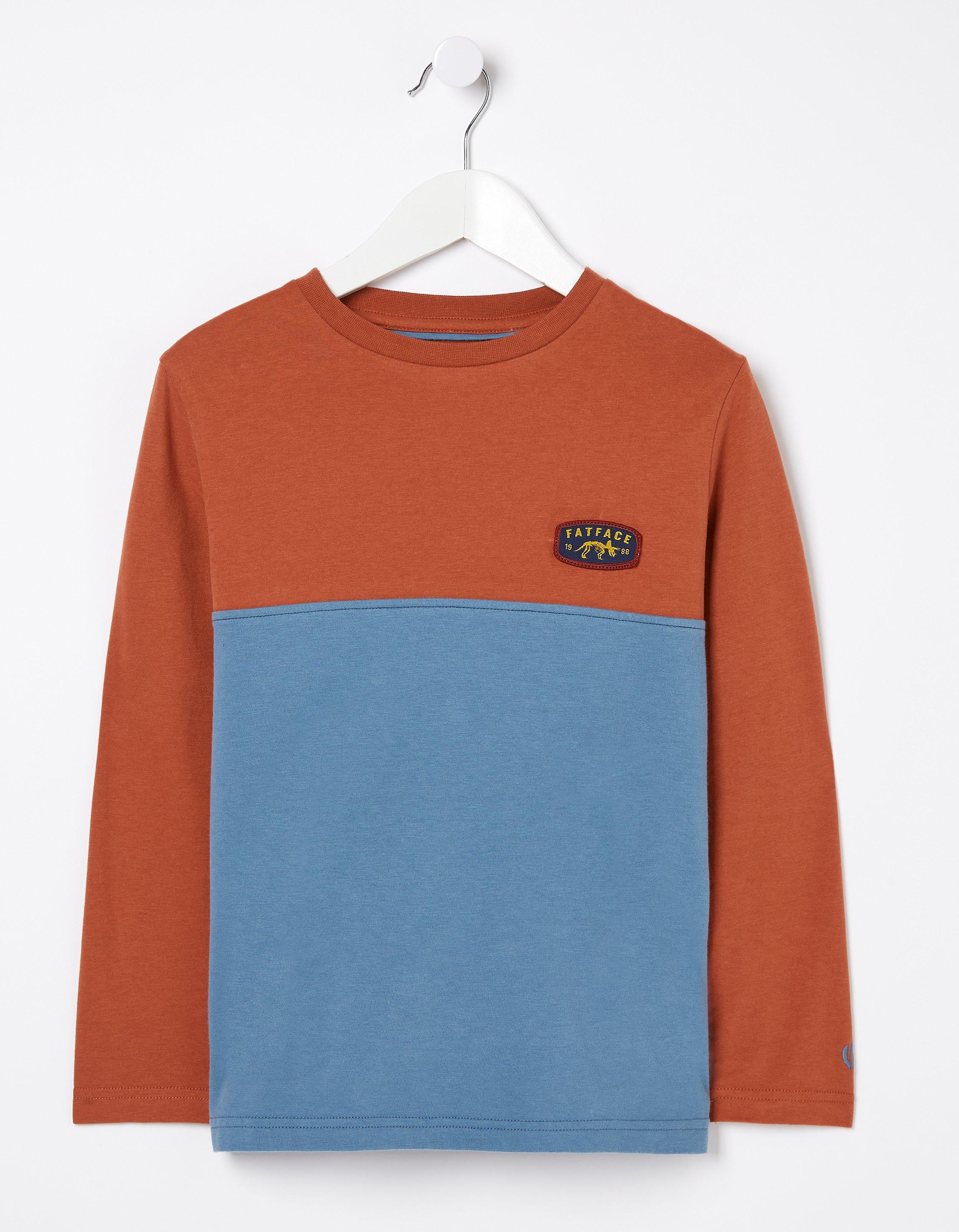 Colourblock Long Sleeve T-Shirt