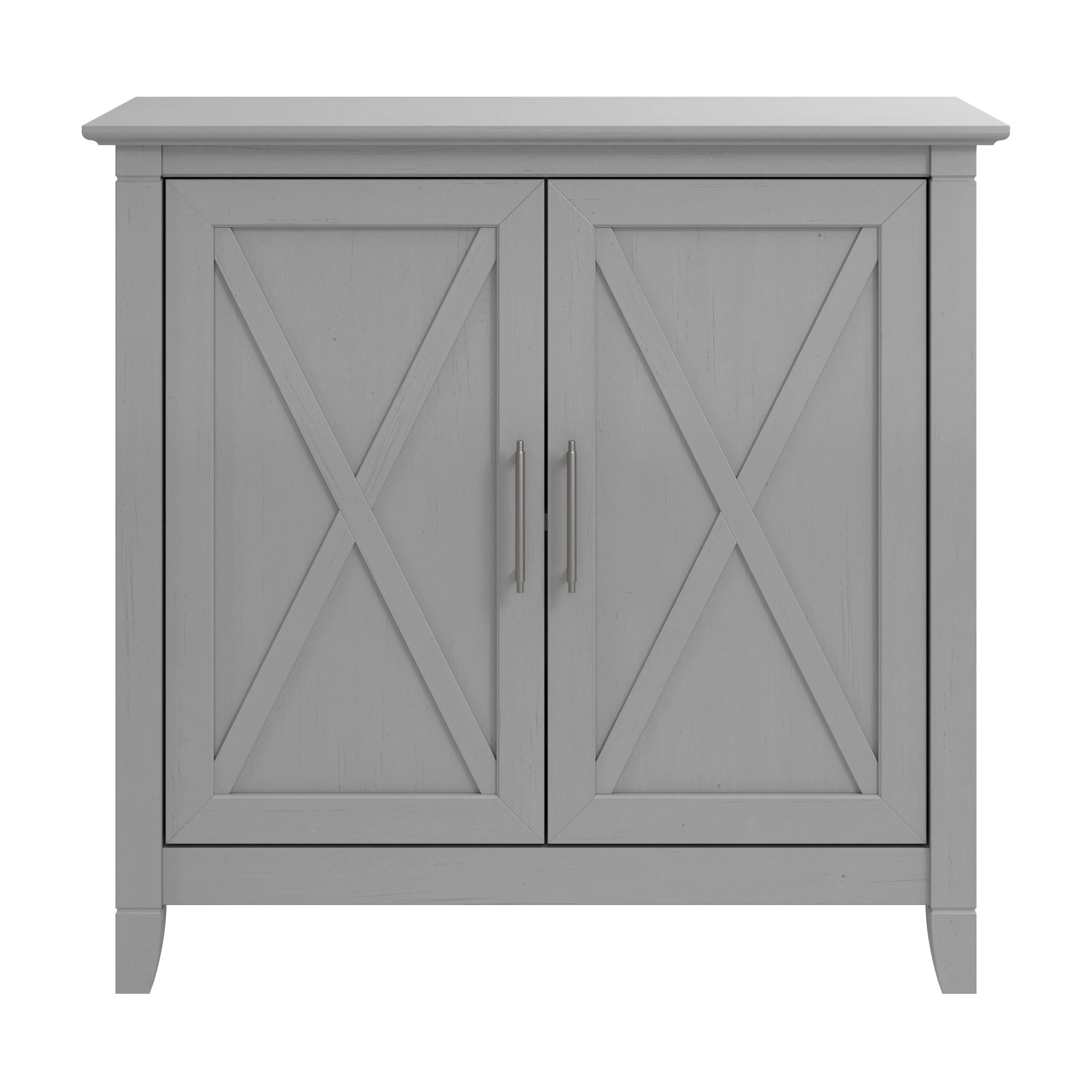 Key West Small Storage Cabinet with Doors by Bush Furniture