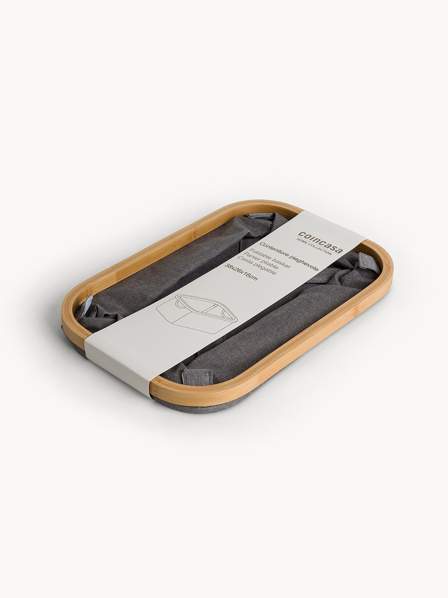 Cesto ergonomico in bamboo