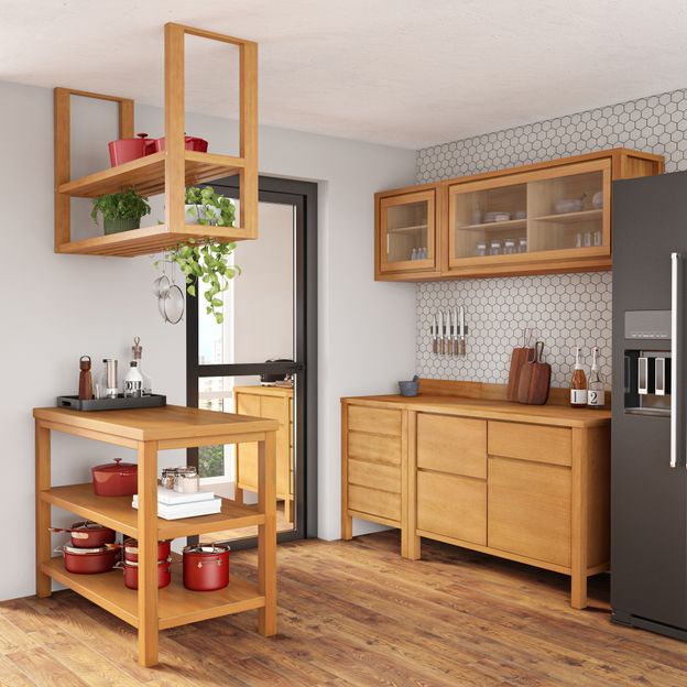 CONJUNTO DE COZINHA 7 PEÇAS AD MASSY