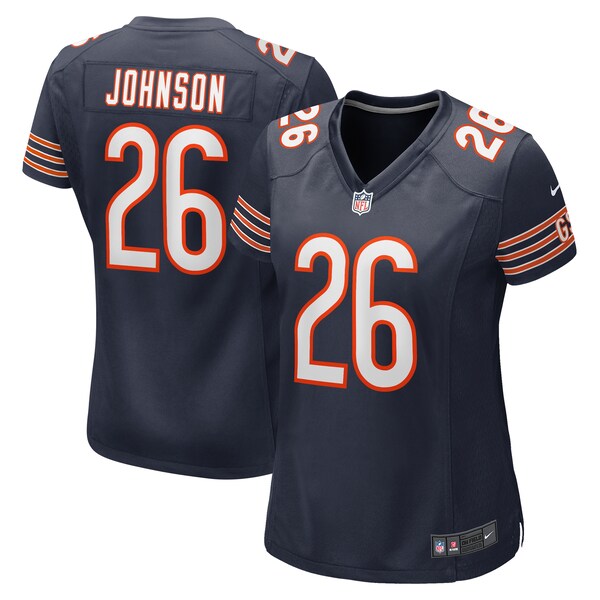 Quindell Johnson Chicago Bears Nike Women's Team Game Jersey -  Navy