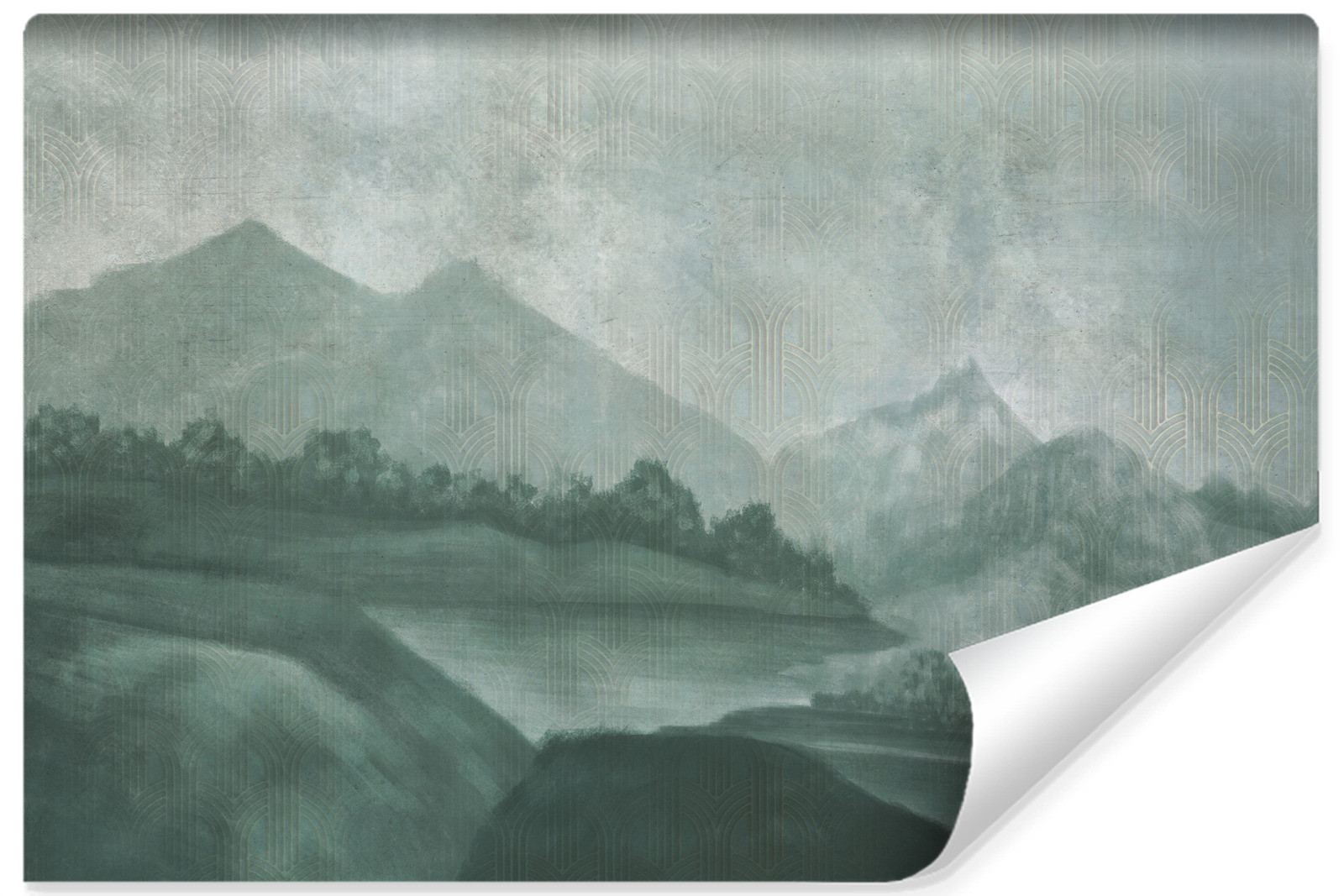 Fototapeta Mglisty Pejzaż 90x60cm