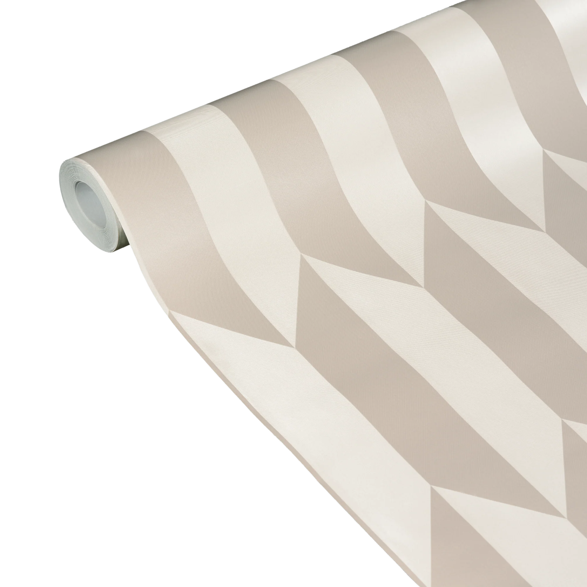 CosmoLiving Papier peint intissé GRAPHIC GROOVE blanc