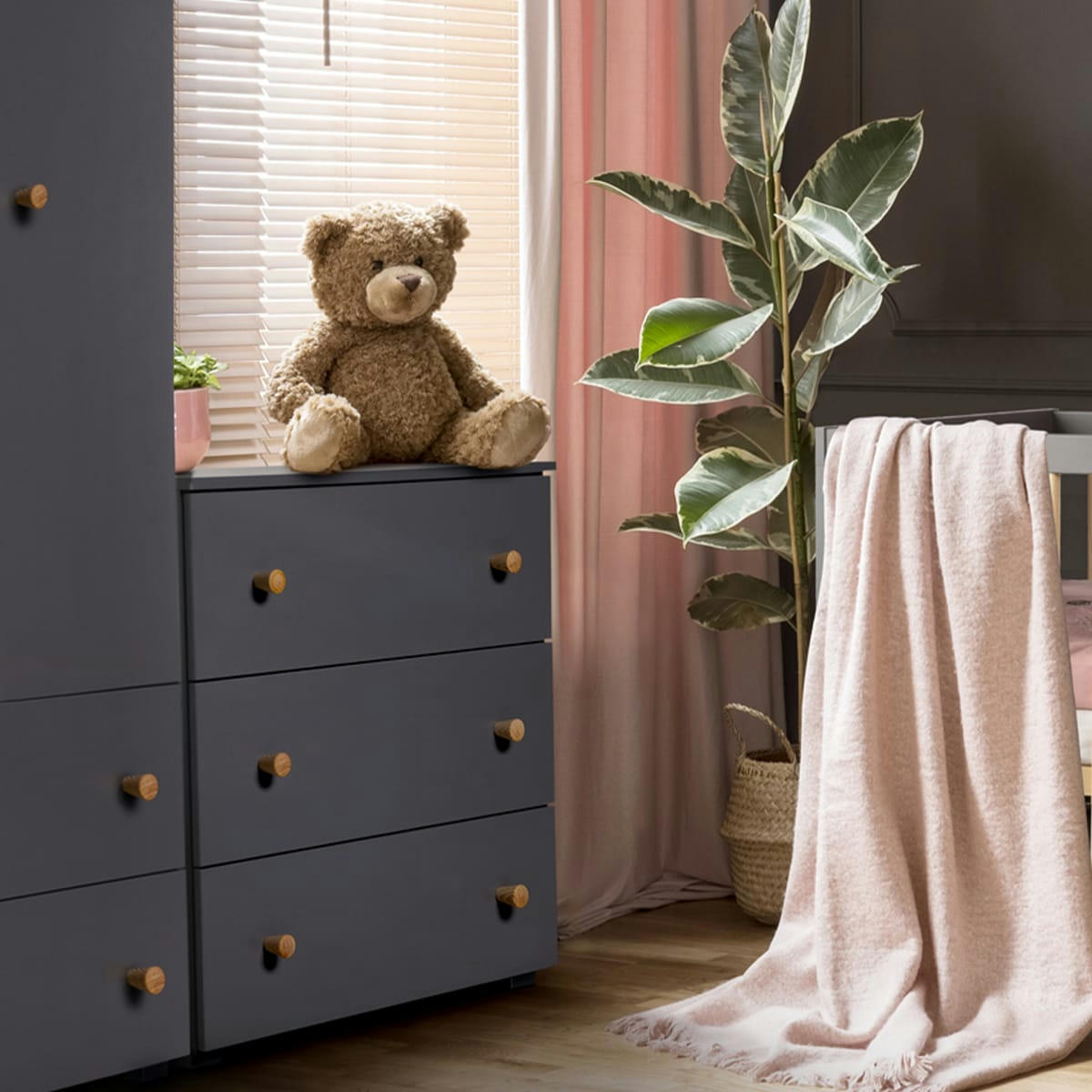 PAULINE - Commode 3 tiroirs