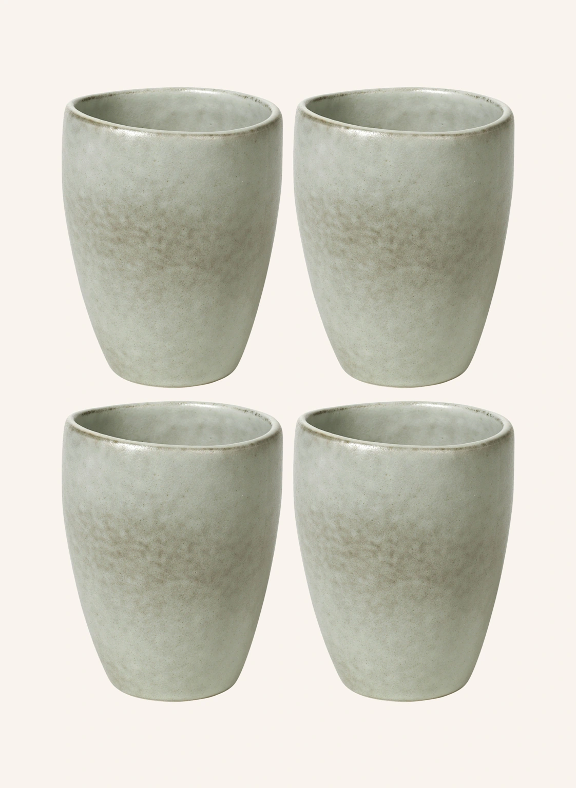 BROSTE COPENHAGEN 4er-Set Becher NORDIC MARSH