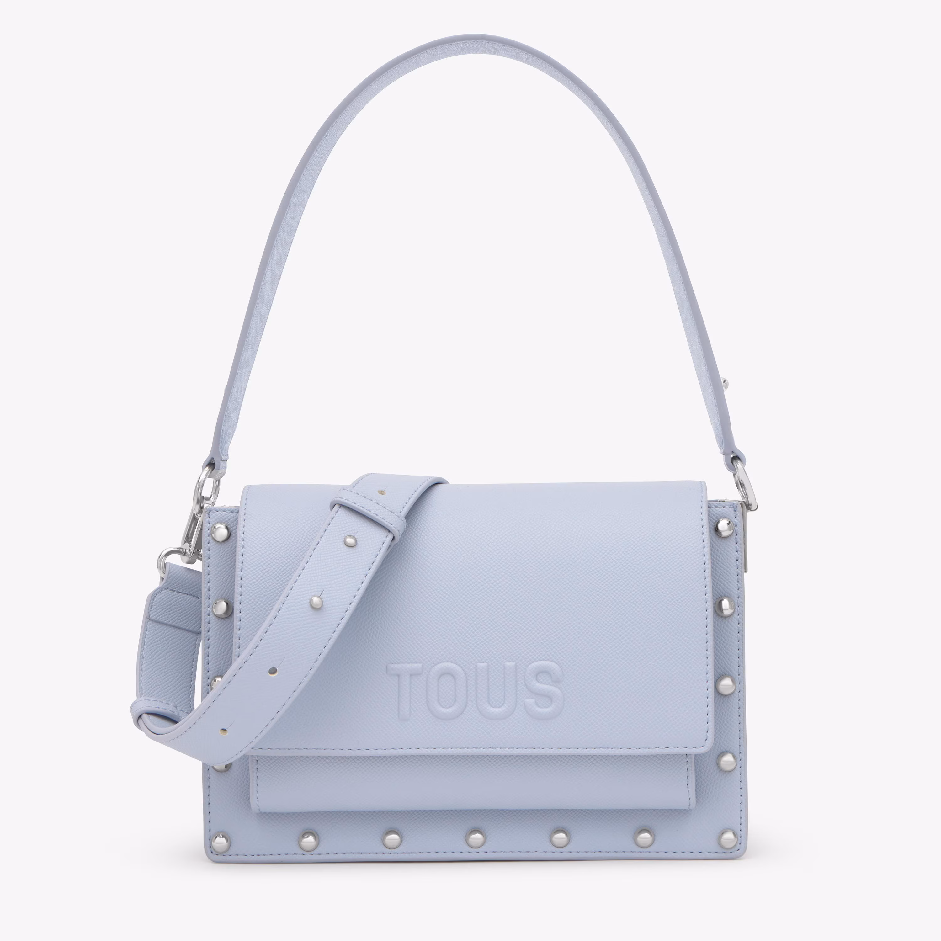 Bandolera mediana azul Audree Studs