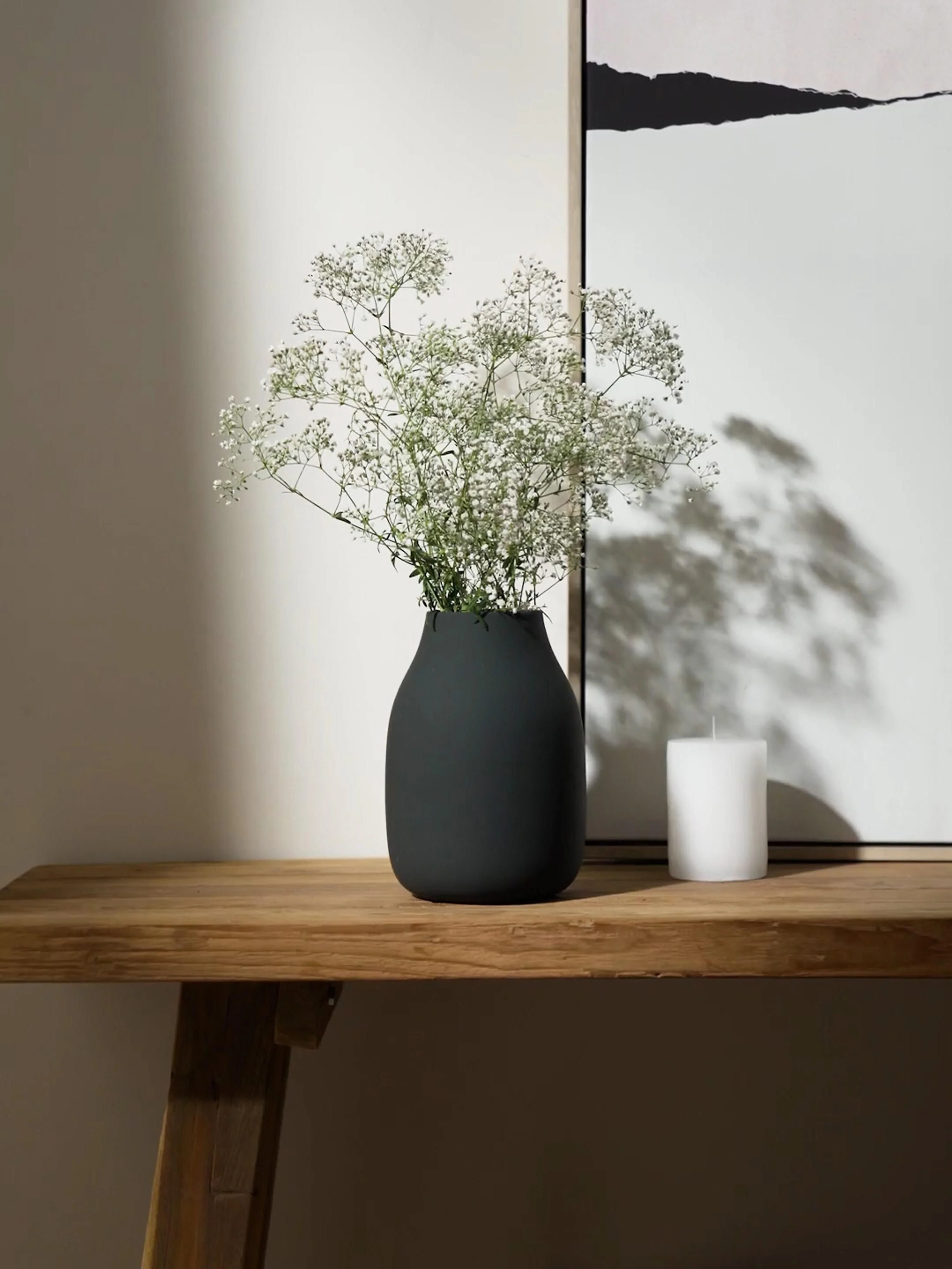 Handgefertigte Vase Colora, H 20 cm