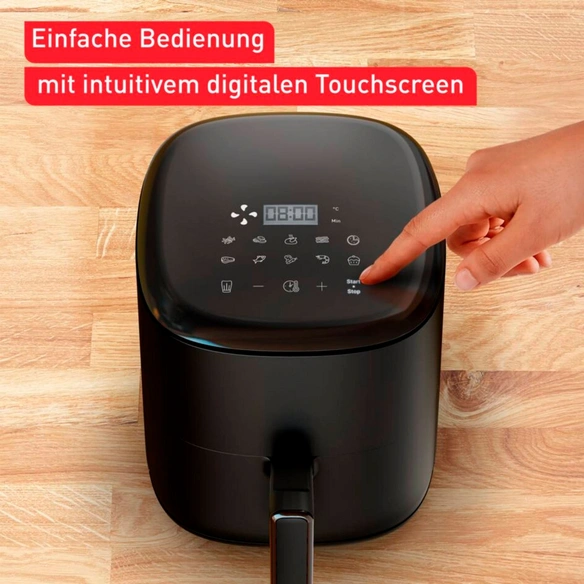 Heißluft-Fritteuse »Easy Fry Compact«, EY1458, schwarz