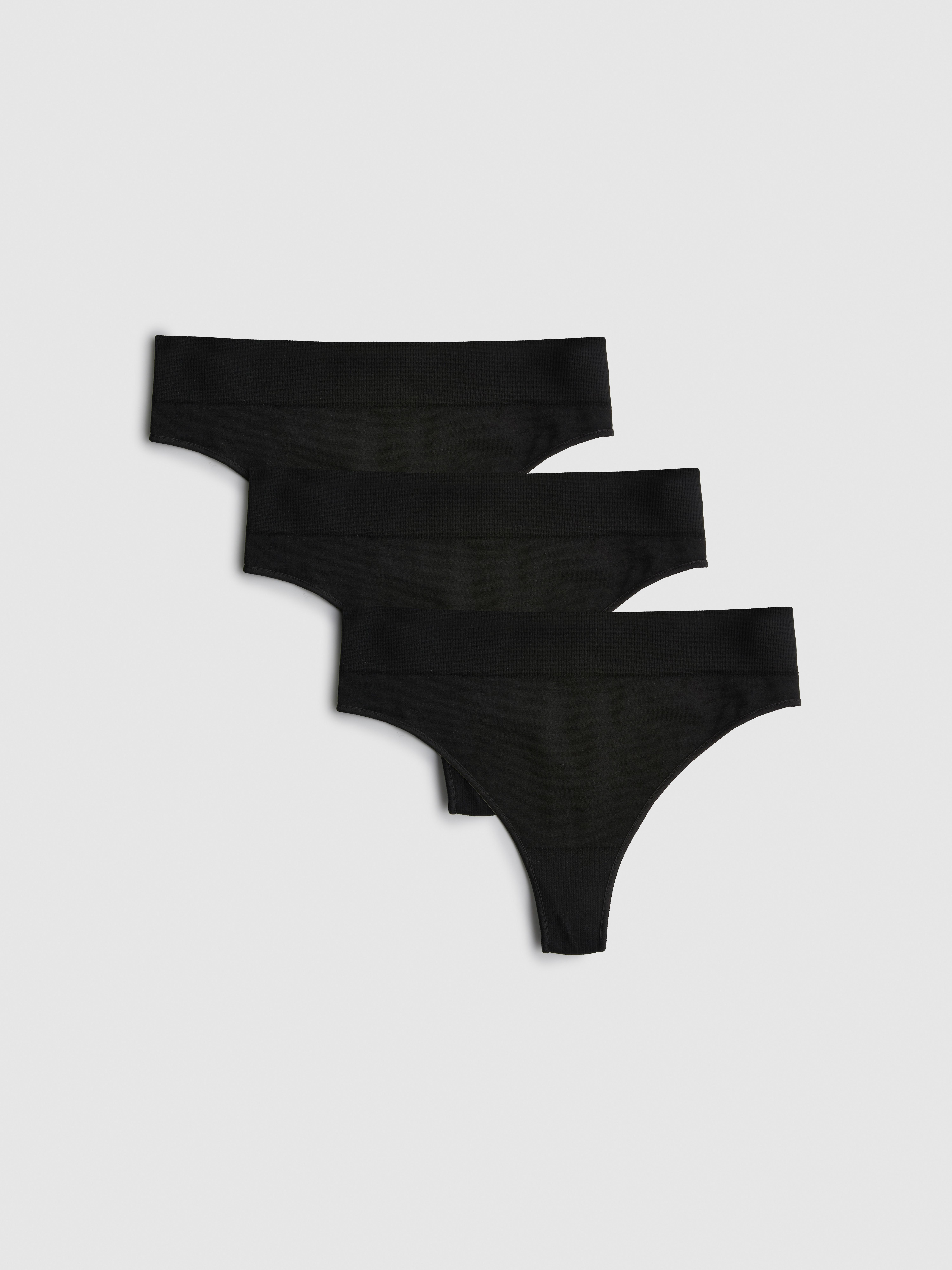3-Pack Seamless Thongs