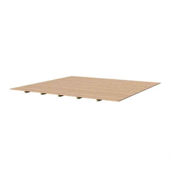 Gartenhaus-Bodenplatte, »Killarney«, LxB: 300x300 cm, naturfarben
