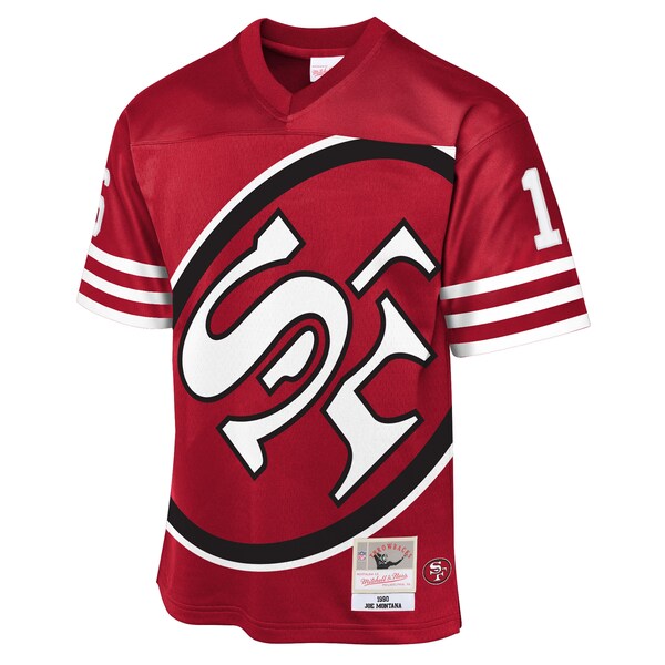 Joe Montana San Francisco 49ers  Youth 1990 Throwback Fashion Jersey - Scarlet