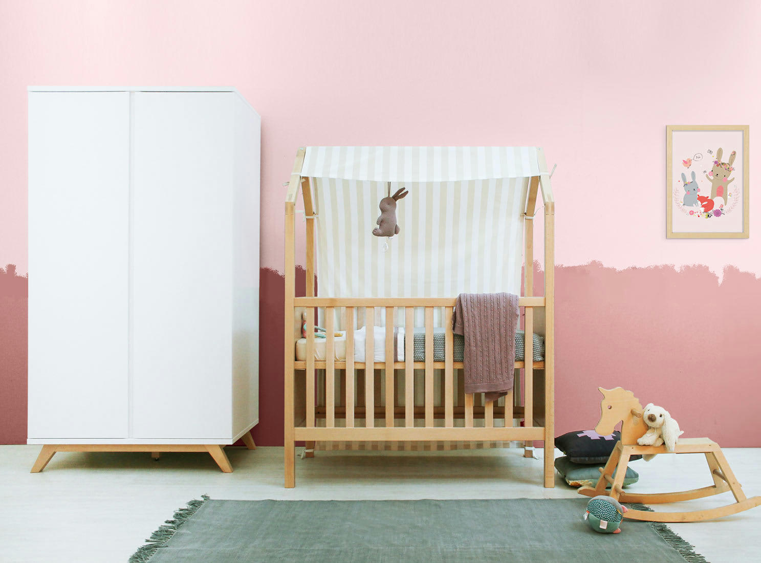 MY - Lit bébé 60x120 naturel