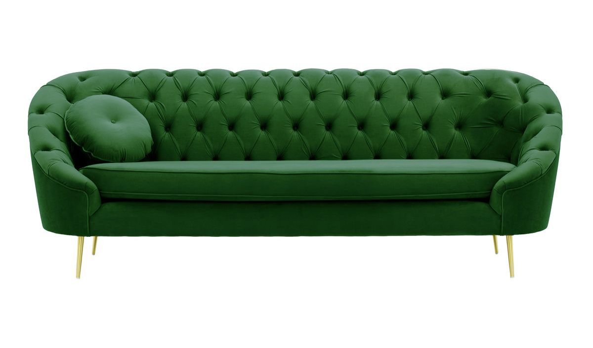 Sofa trzyosobowa Kooper pikowana-Velluto 10