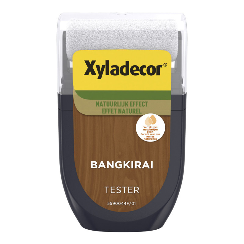 Testeur lasure pour bois effet naturel bangkirai 0,03 L XYLADECOR