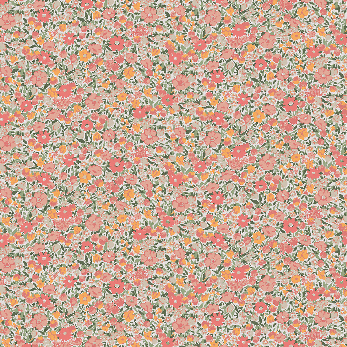 Laura Ashley Vliesbehang - Loveston Coral 10mx52cm
