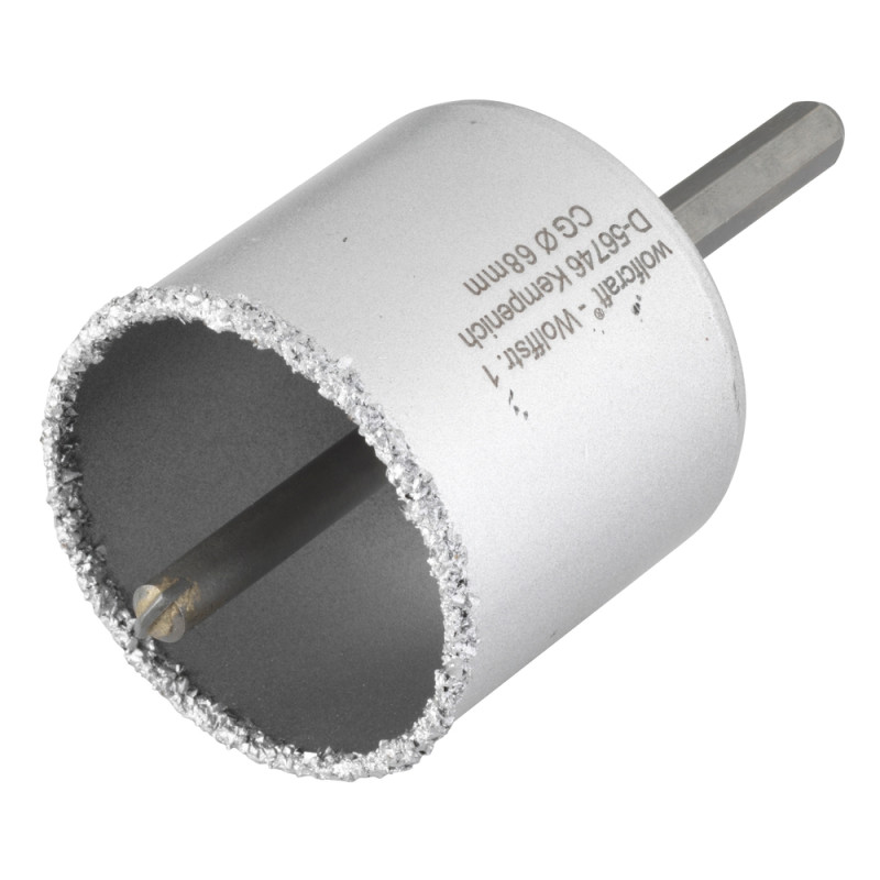 Trépan en carbure de tungstène Ø 68 x 55 mm WOLFCRAFT