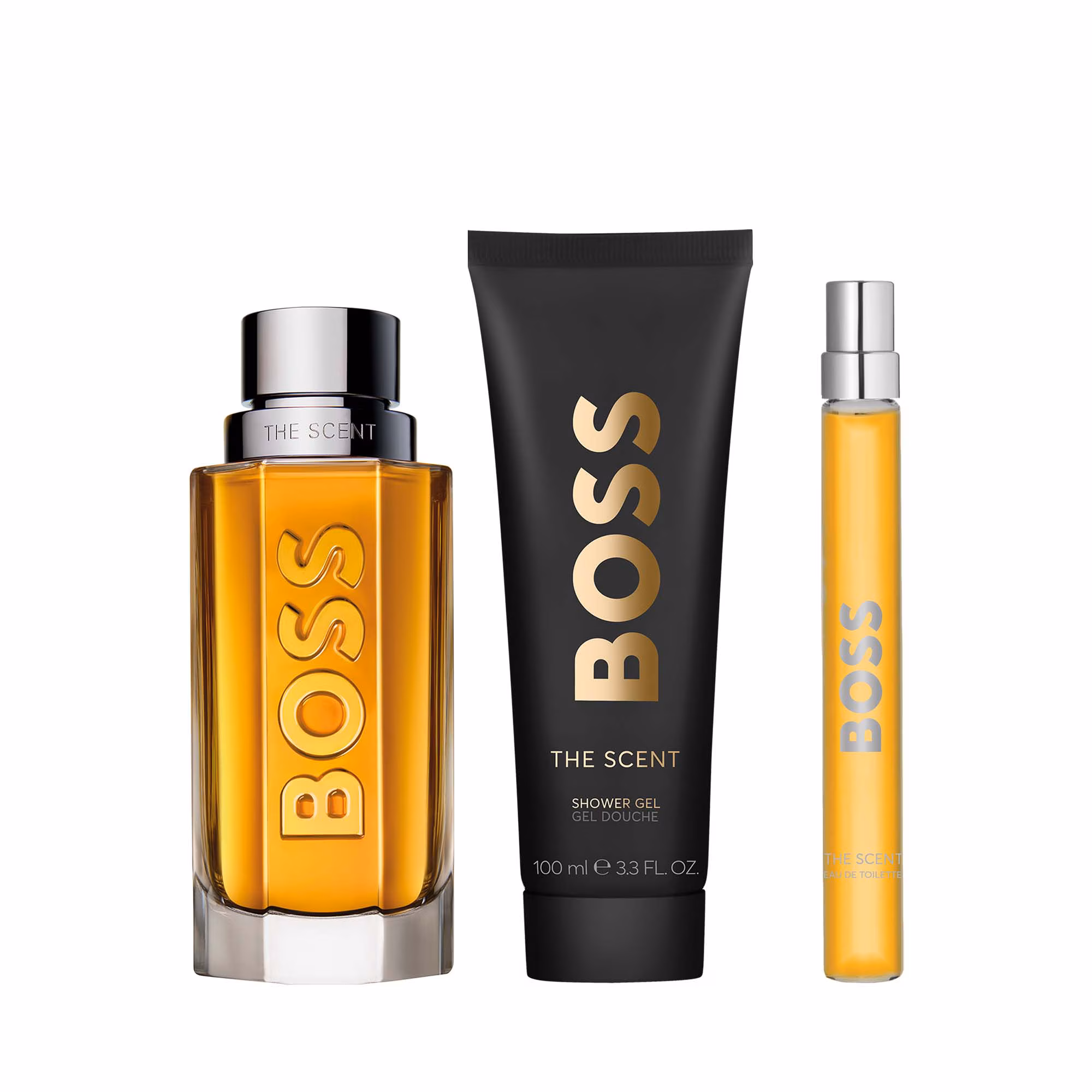 BOSS THE SCENTCoffret - eau de toilette + format voyage + gel douche