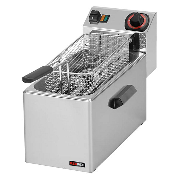 Friteuse électrique pour les poissons0,75 kW/l, 8 l TOP 230 V FE 08 - Redfox