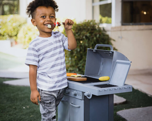 CharBroil Kids Pretend Play Toy BBQ Set