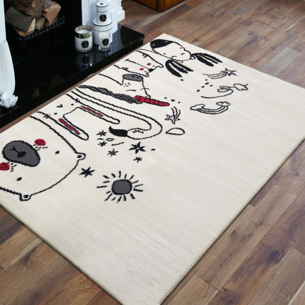 Dywan soho 09 - jednorożec 120 x 170 cm biały