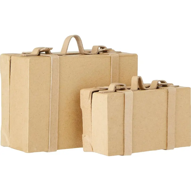 Aufbewahrungsbox 2er-Set Papp-Schachtel