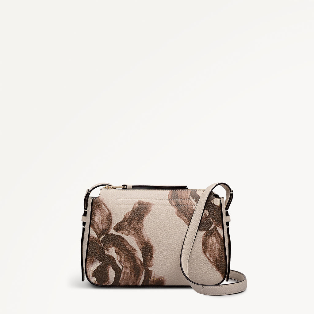 Oak Street - Floral - Small Ziptop Cross Body
