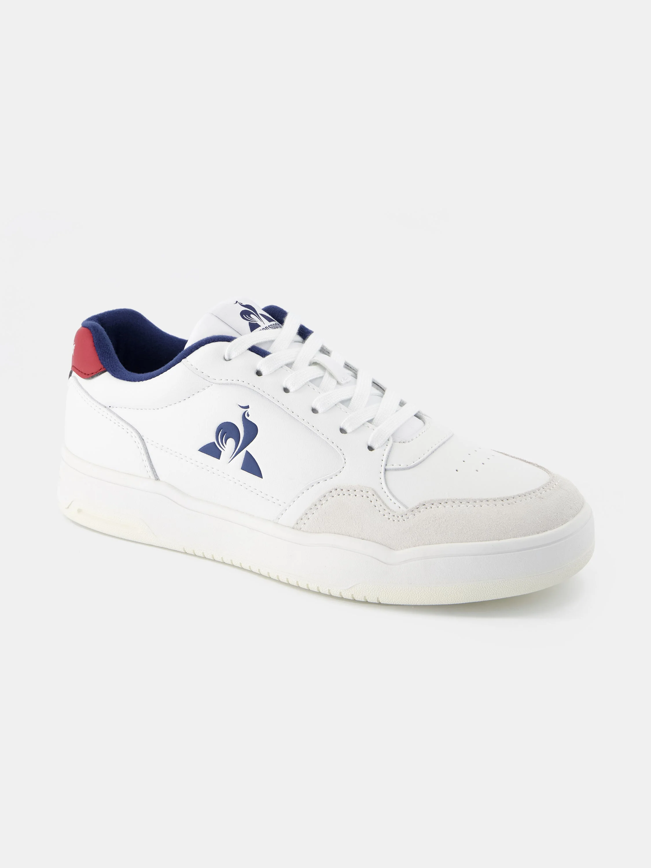 Sneakers de ville en cuir et détails suede LCS Master