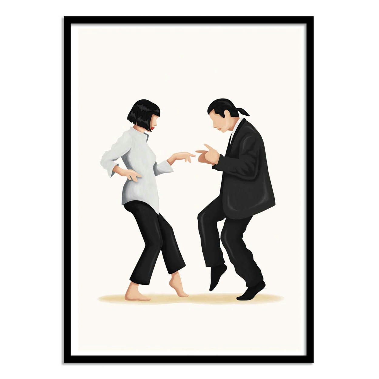 NOUR TOHME - PULP FICTION - Affiche d'art 50 x 70 cm