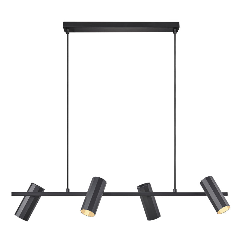 Nordlux Alanis Hanglamp - 4-lichts GU10 - Zwart