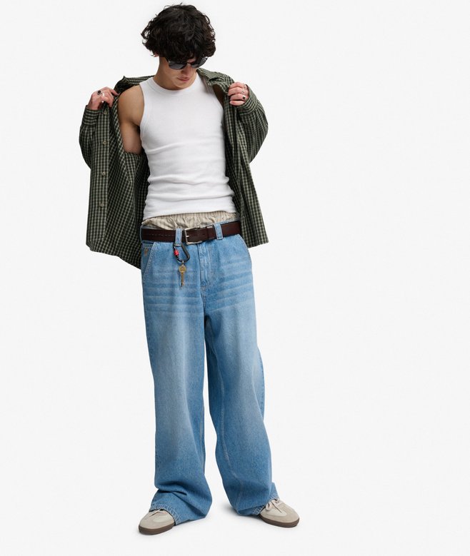 Bench Skater Check Long Sleeve Shirt