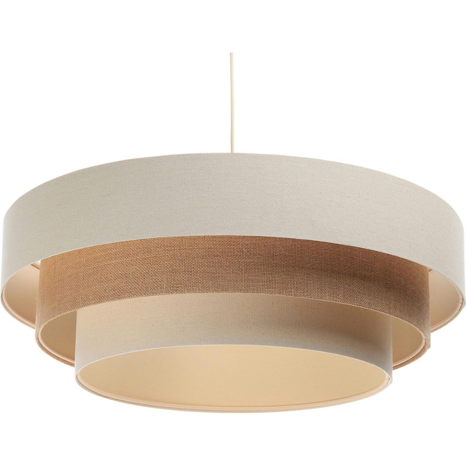 - Suspension Lin Beige 40x40x20 cm