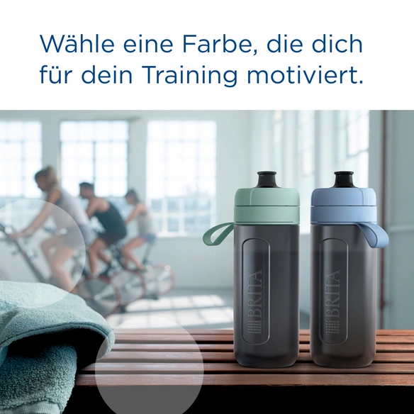 Wasserflasche »Active«, 0,6 L, dunkelblau