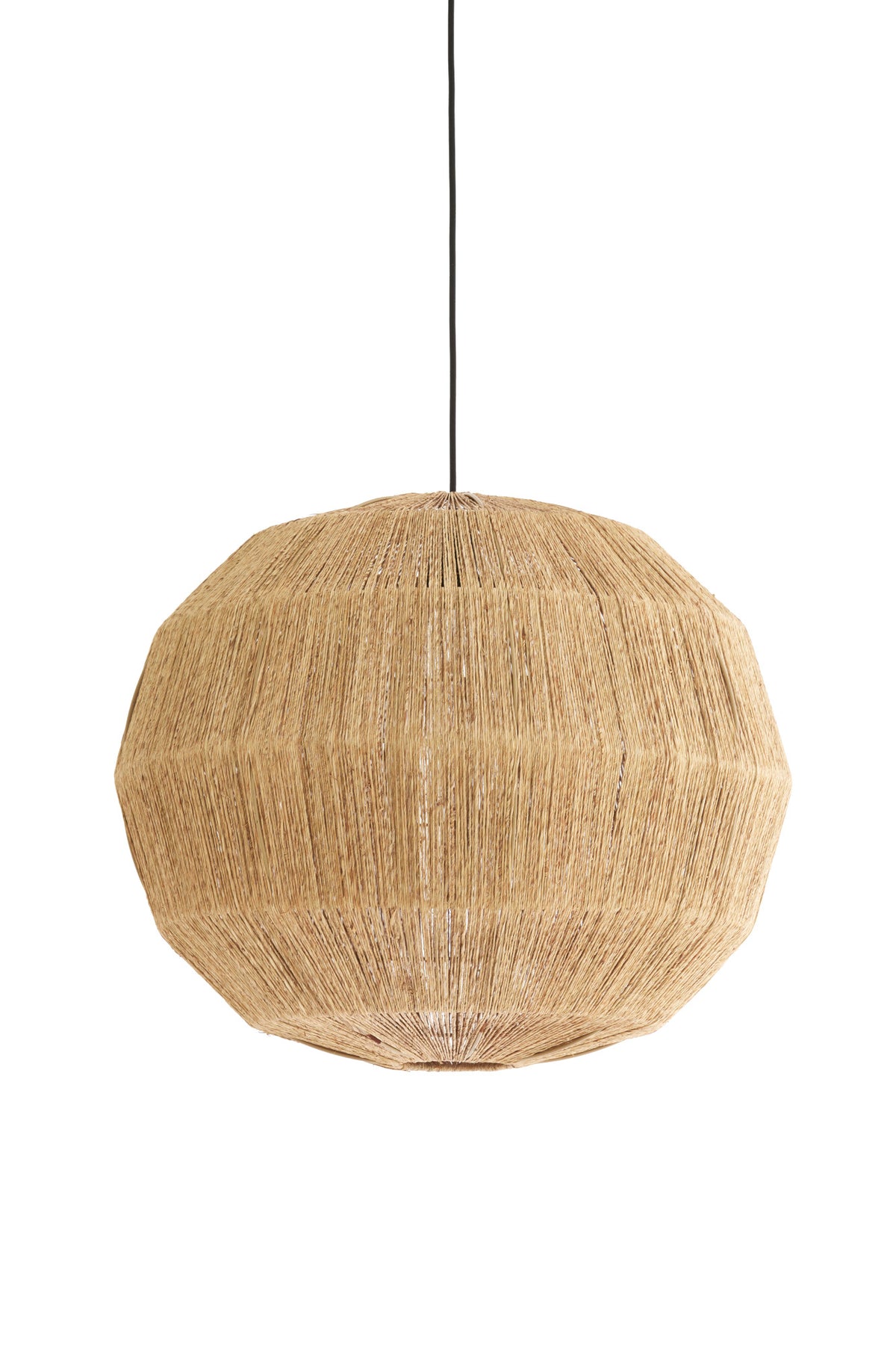 Light & Living hanglamp JUNNA - bruin - Ø60x60cm