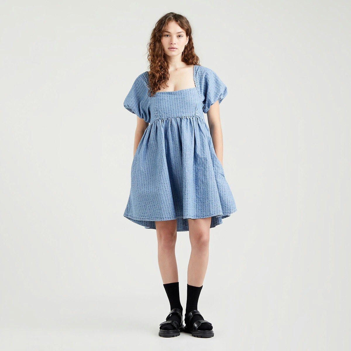 Robe manches ballons