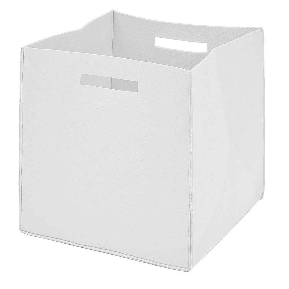 Panière Box Cube feutrine 30x30x30cm